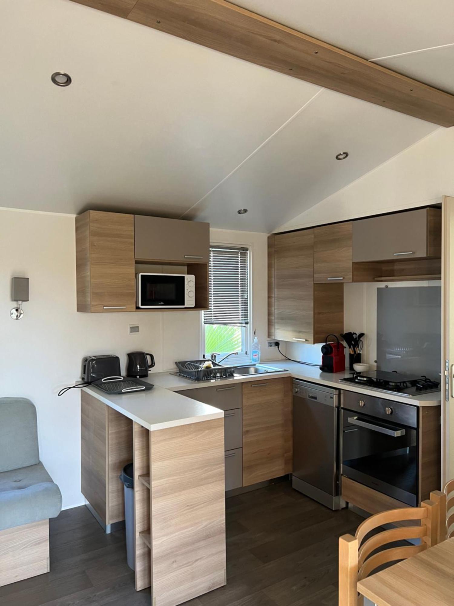 Mobilhome La Carabasse Vias Plage Ngoại thất bức ảnh