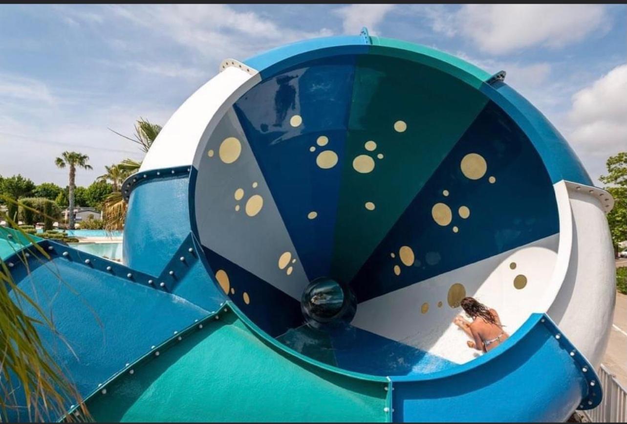 Mobilhome La Carabasse Vias Plage Ngoại thất bức ảnh