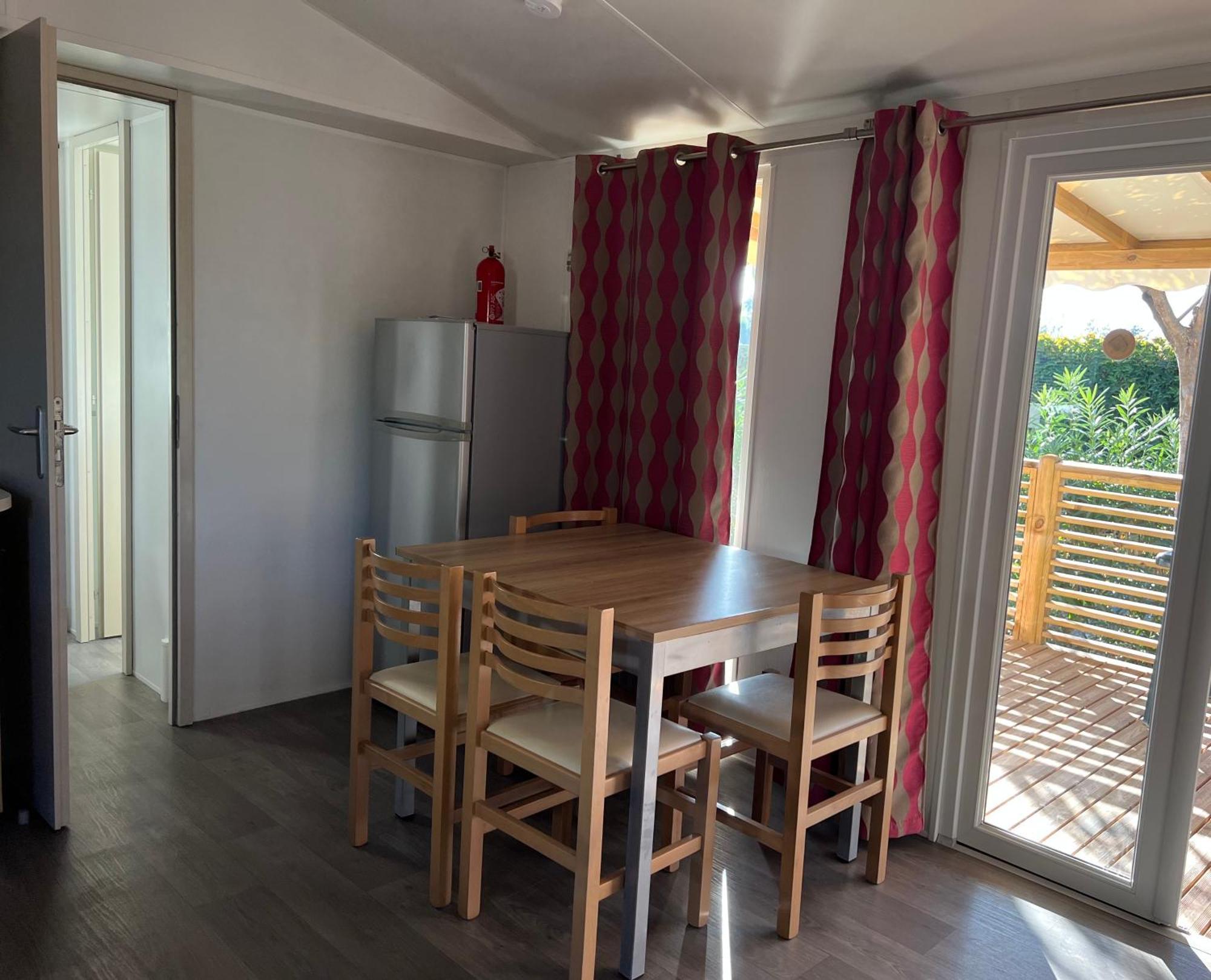 Mobilhome La Carabasse Vias Plage Ngoại thất bức ảnh