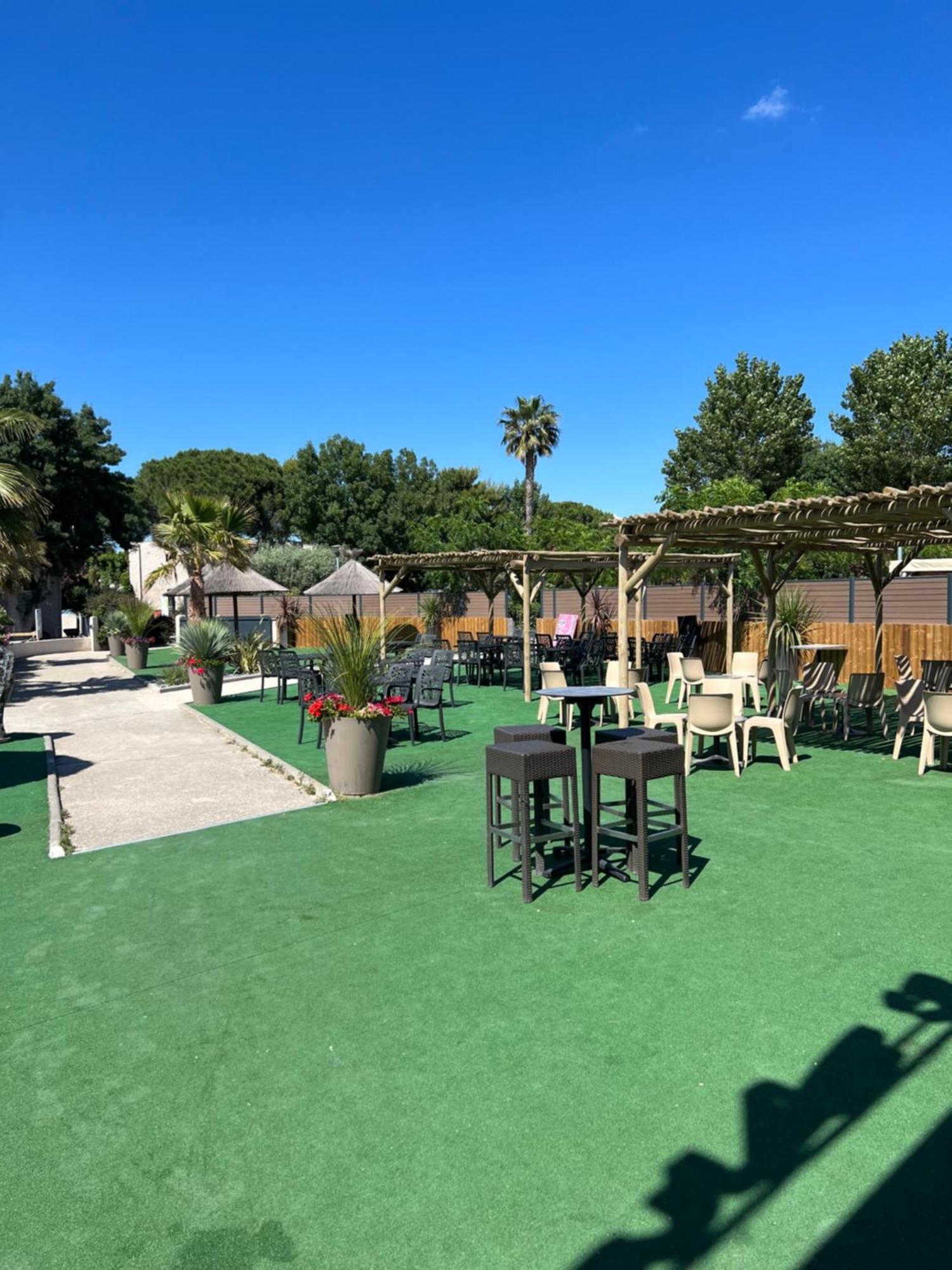 Mobilhome La Carabasse Vias Plage Ngoại thất bức ảnh