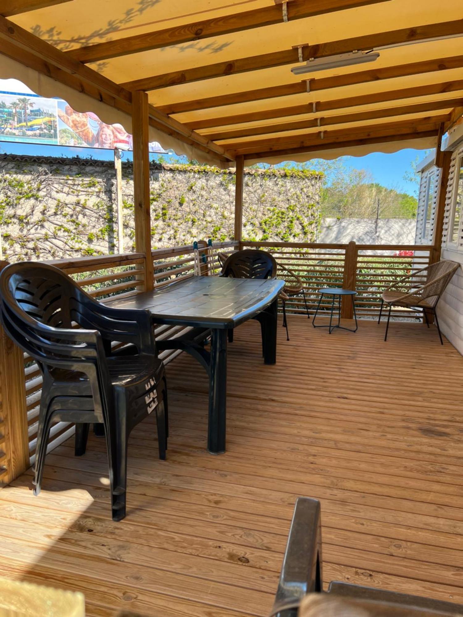 Mobilhome La Carabasse Vias Plage Ngoại thất bức ảnh