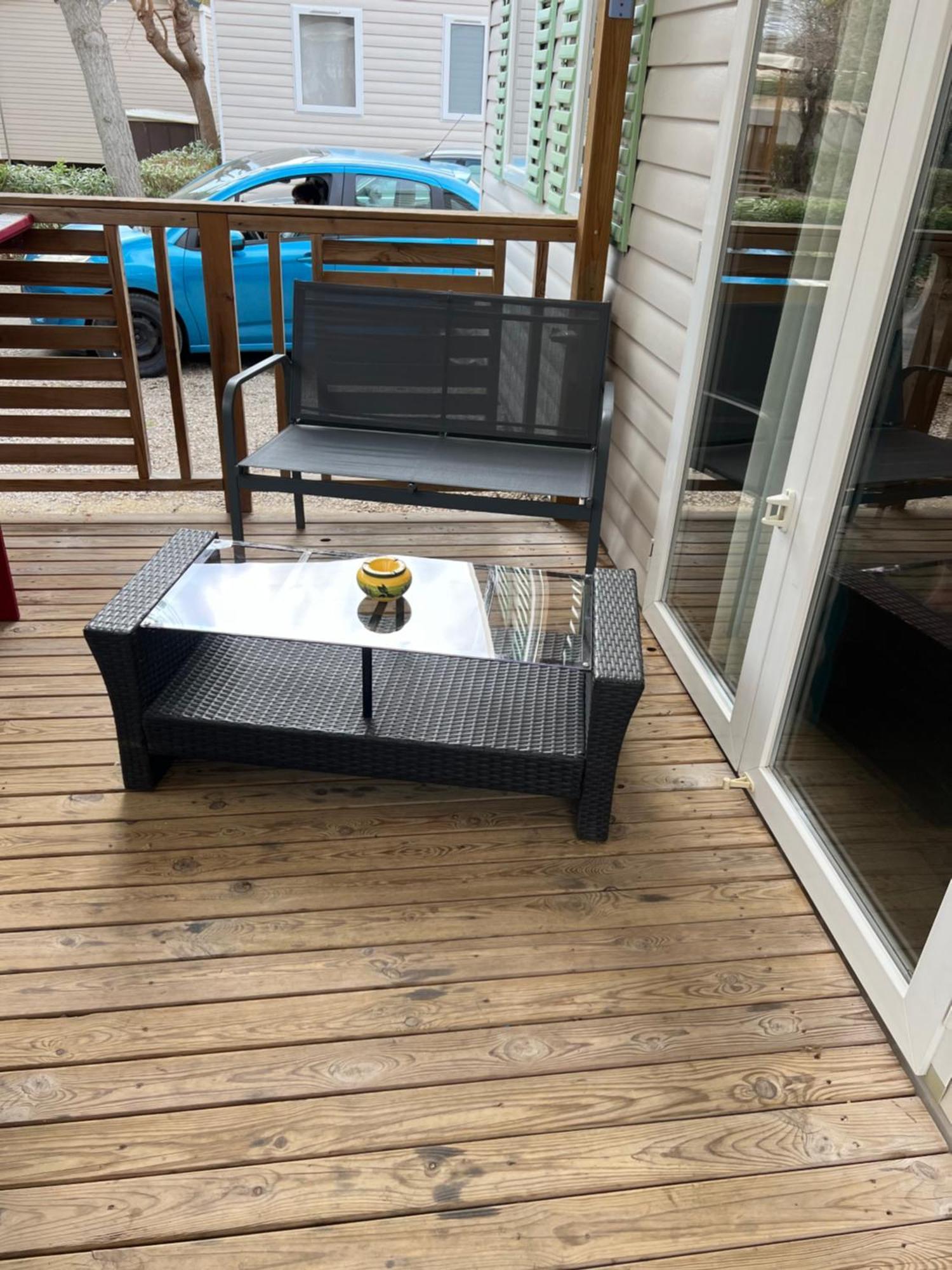 Mobilhome La Carabasse Vias Plage Ngoại thất bức ảnh